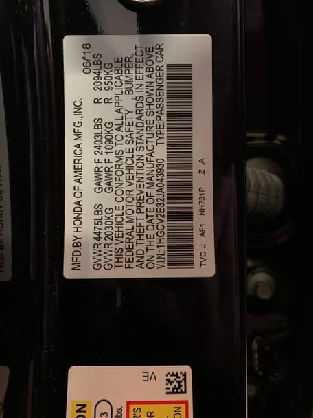 2016 Honda Accord image